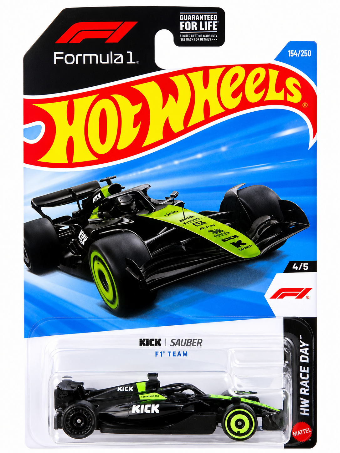 Hot Wheels Kick Sauber F1 Team